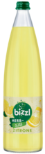 bizzl HERB-SÜSS Zitrone, Glasflasche 0,75L